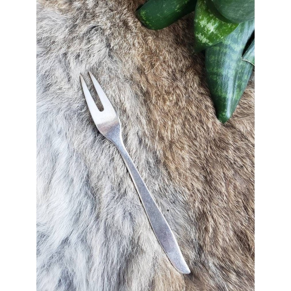 Rostfrei Solingen‎ Small Cold Meat Fork 100 Silverplate Flatware | Vintage